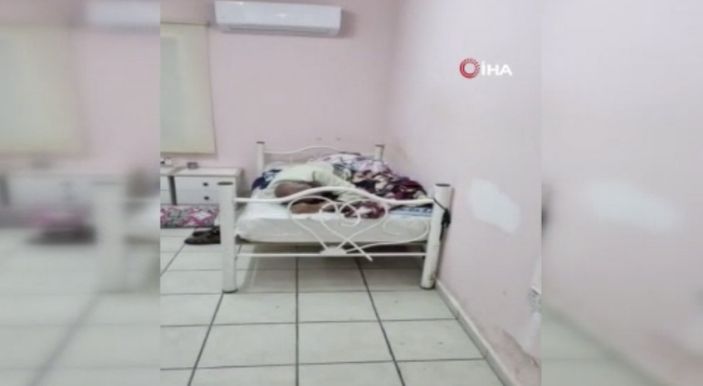 KKTC’deki bakımevinde çekilen görüntülere tepki yağdı