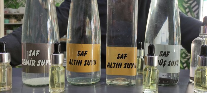 Bursa'da altın suyunun litresi 350 liraya satılıyor