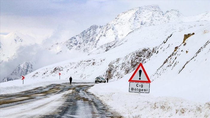 Meteoroloji'den 33 il için çığ uyarısı