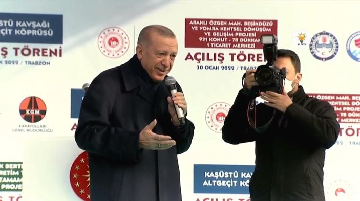 Cumhurbaşkanı Erdoğan, Trabzon'da valiye 'yayla' talimatı verdi