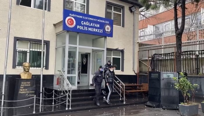 Kağıthane’de bir spor salonunda hırsızlar suçüstü yakalandı
