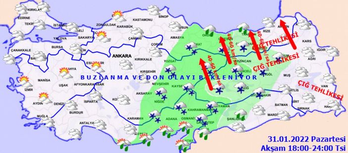 Bugün hava nasıl olacak, kar var mı? İl il hava durumu raporu...