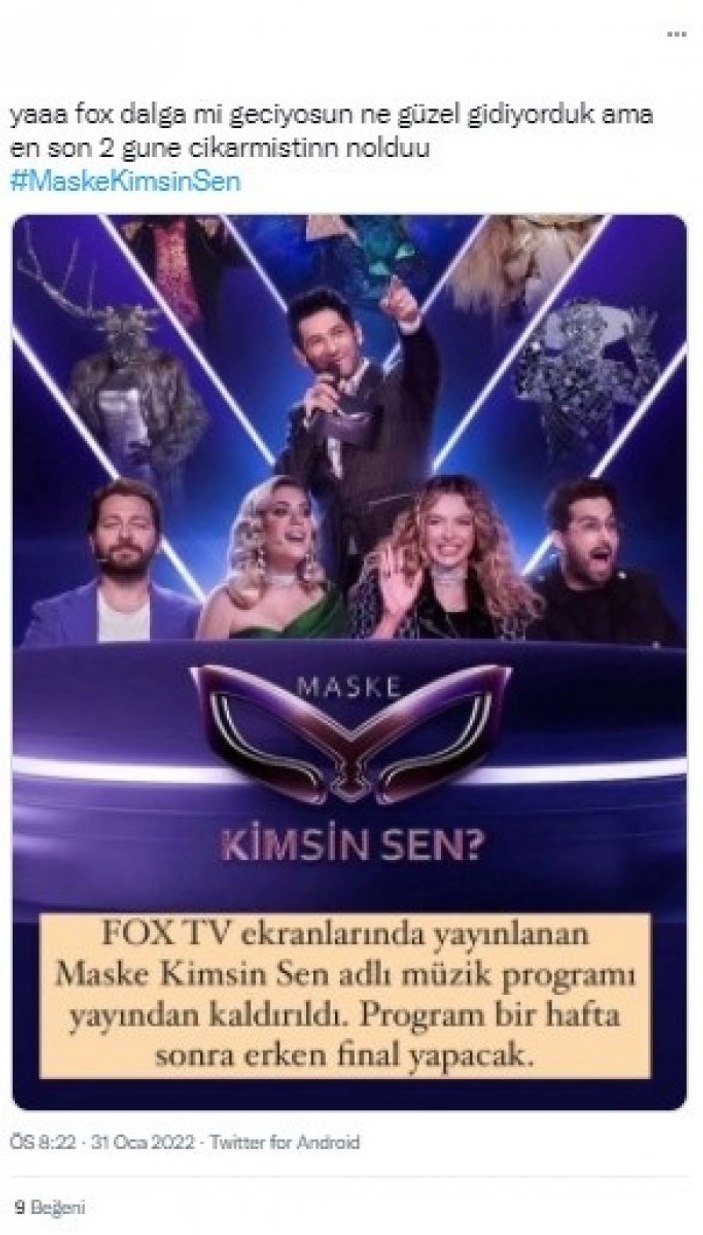 İddialar kafaları karıştırdı! Maske Kimsin Sen final mi yapıyor, ne zaman?