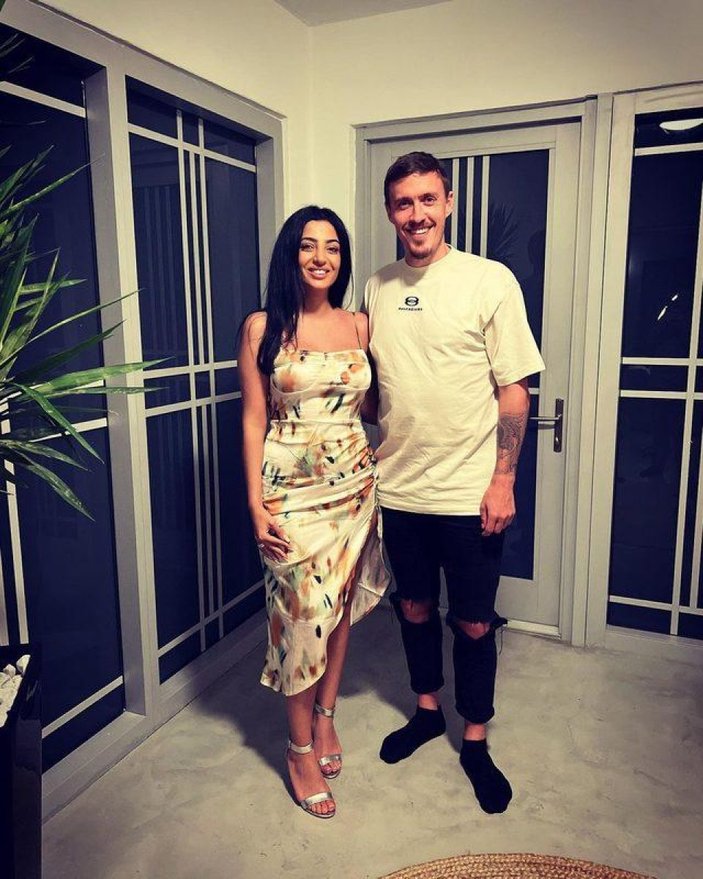 Kürtçe evlilik teklifi etmişti! Futbolcu Max Kruse'nin eşi Dilara'nın pozları sosyal medyayı yıktı