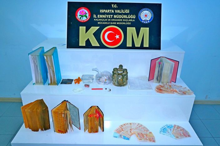 Isparta’da, sahte para operasyonunda 'büyücü' detayı