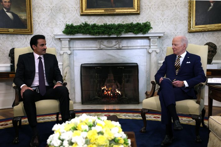 Katar Emiri Al Sani, Joe Biden ile görüşmesini değerlendirdi