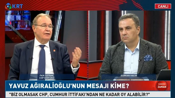 CHP'li Faik Öztrak'tan İYİ Partili Yavuz Ağıralioğlu'na: Bu lafların kıymetiharbiyesi yok