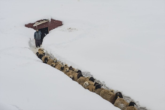 Etkili kar yağışı, Ovacık halkını sevindirdi