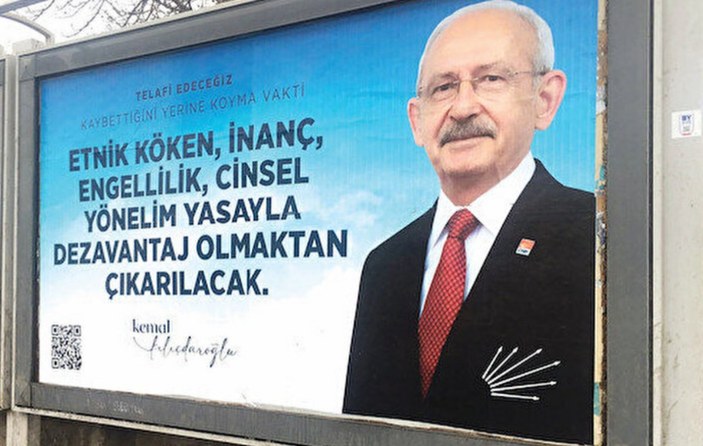 CHP'den dikkat çeken 'cinsel yönelim' afişi