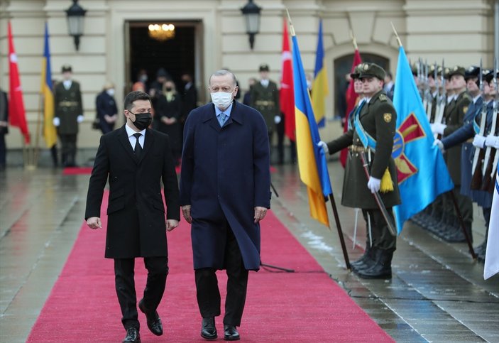 Cumhurbaşkanı Erdoğan'dan Ukrayna ziyareti