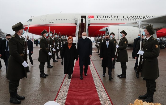 Cumhurbaşkanı Erdoğan'dan Ukrayna ziyareti