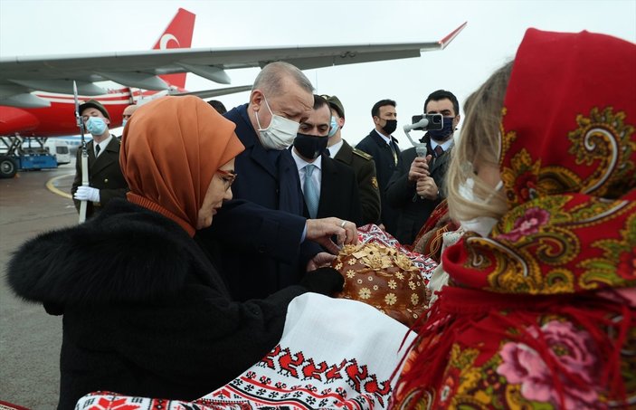 Cumhurbaşkanı Erdoğan'dan Ukrayna ziyareti