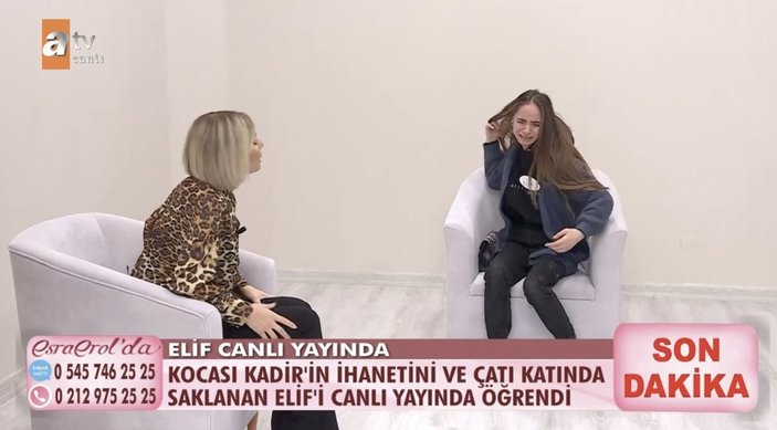 Esra Erol'da 40 yaşındaki adama kaçan Elif, ailesinin yanına döndü