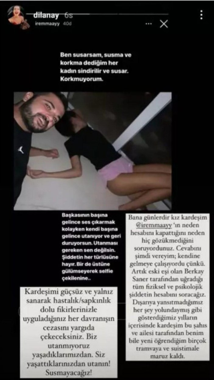 İfşaladı! Eşinden işkence gören İrem Ay kimdir? Fenomen Dilan Ay'ın kardeşi...