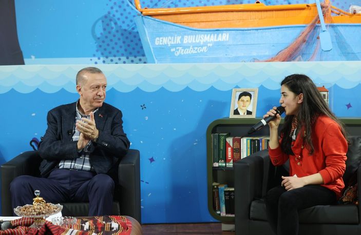 Ceren Ece Öksüz, Cumhurbaşkanı Erdoğan ile arasında geçen diyaloğu anlattı