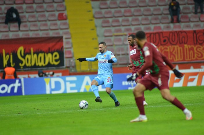7 gollü maçta gülen taraf Kayserispor oldu