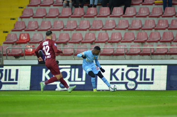 7 gollü maçta gülen taraf Kayserispor oldu