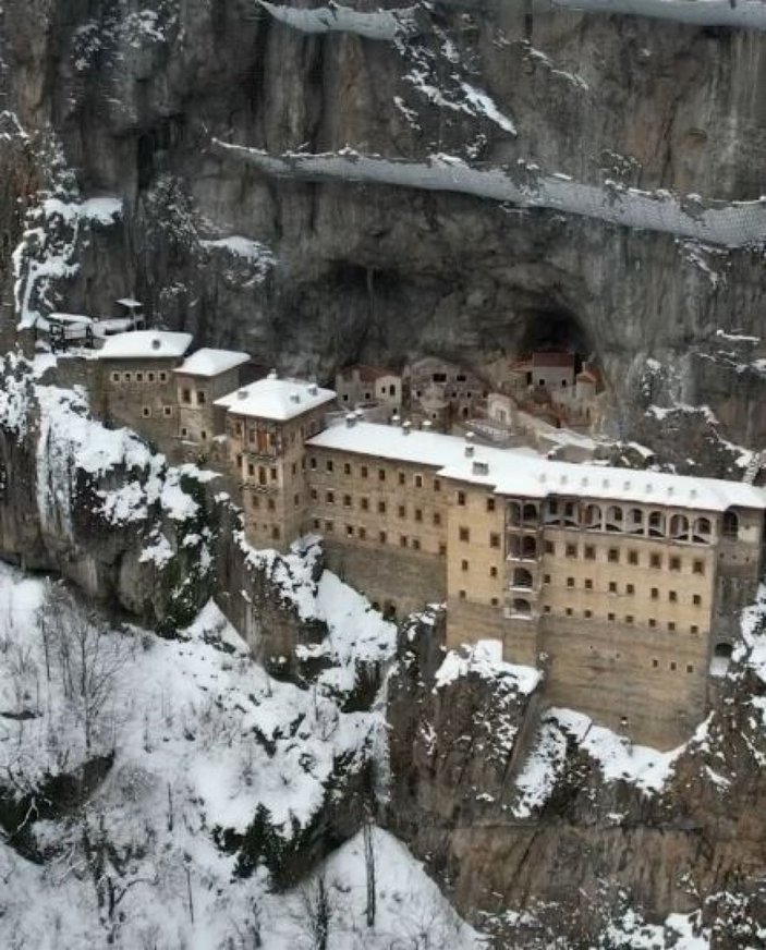 Sümela Manastırı'ndaki klip çekimine tepki