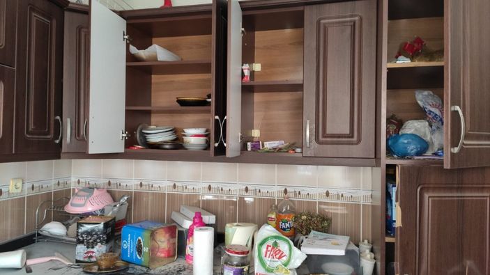 Mardin’de karantinadayken, evindeki tüm eşyaları çaldılar