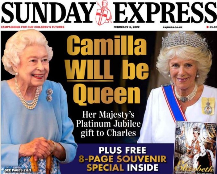 Kraliçe Elizabeth: Camilla, kraliçe olacak