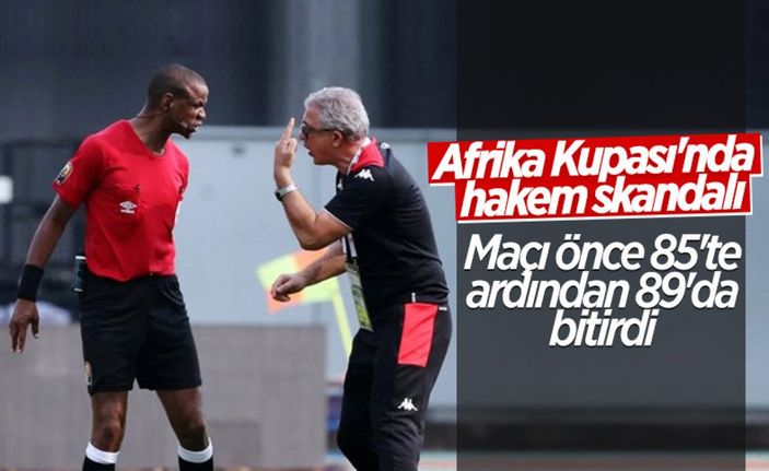 Hakemden Mohamed Salah'a: Al sen yönet maçı