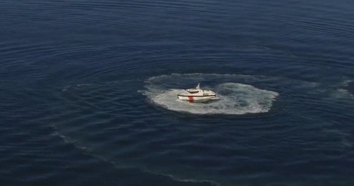 Yerli kontrol botu, Yunanistan deniz yan hududunda göreve başladı