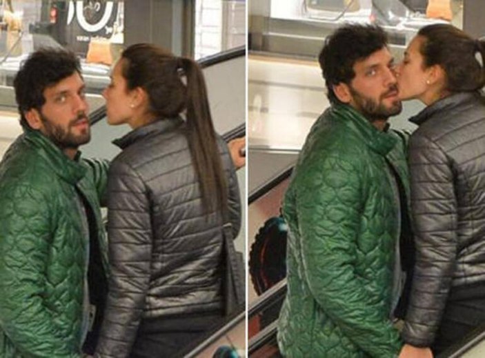 Buse Varol'un eski aşkını gören dondu kaldı...Sarmaş dolaş karelerin sahibi Yasak Elma'nın yıldızıymış!
