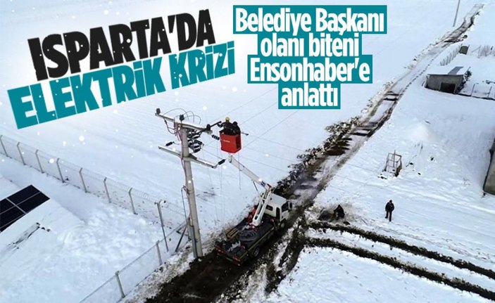 Bakan Dönmez: Isparta il ve ilçe merkezlerinde enerjisiz şebekemiz kalmamıştır