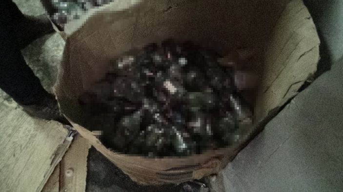 İstanbul'da sahte alkol operasyonu: Kapı koçbaşıyla kırıldı