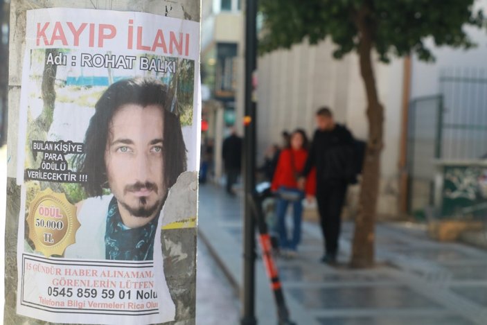 Antalya'da kaybolan genci bulana 50 bin lira ödül