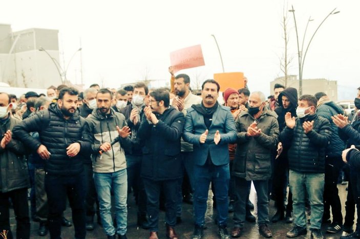 Şırnak'ta elektrik zamları protesto edildi