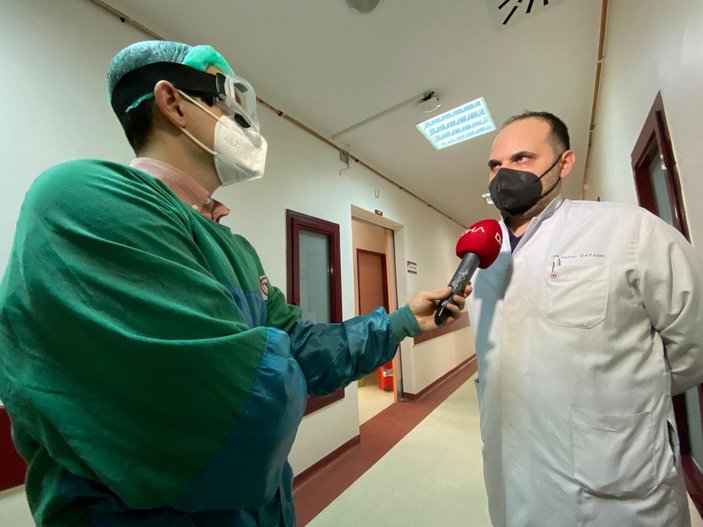 Ankara’da akciğerindeki kist ile koronaya yakalandı, aşı hayata bağladı