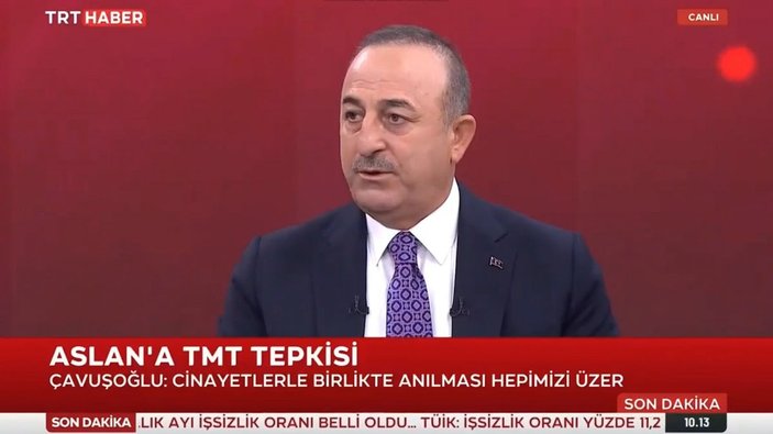 Mevlüt Çavuşoğlu: Türk Mukavemet Teşkilatı direnişin sembolüdür