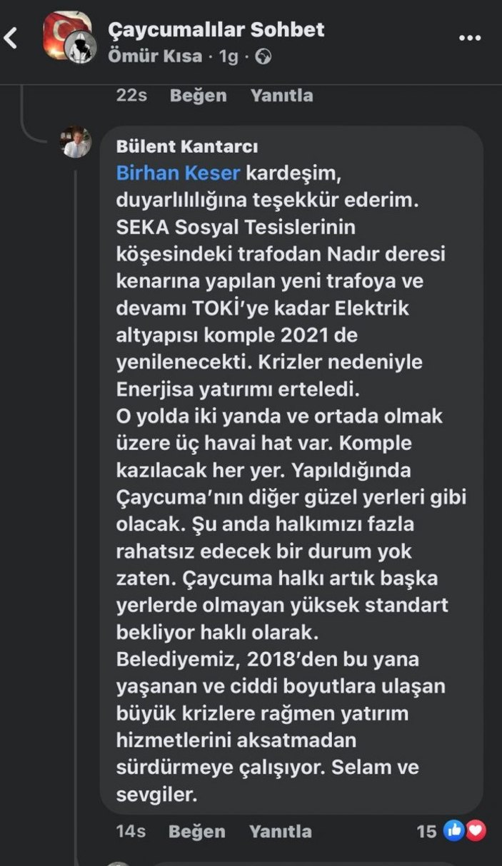 Zonguldak'ta CHP'li başkandan vatandaşa: Oradan yürümek zorunda değilsin