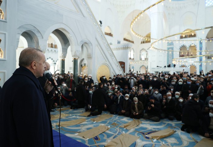 Cumhurbaşkanı Erdoğan: Aşılar sayesinde süreci rahat atlattım