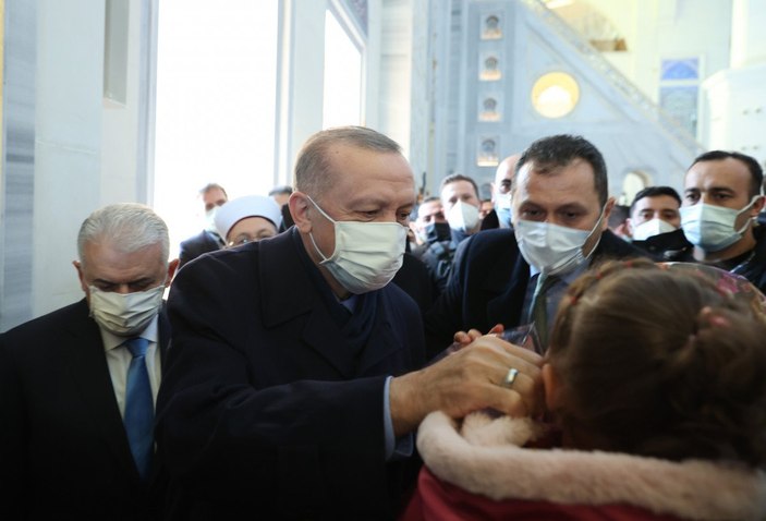 Cumhurbaşkanı Erdoğan: Aşılar sayesinde süreci rahat atlattım