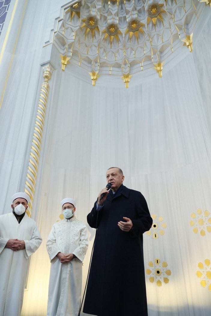 Cumhurbaşkanı Erdoğan: Aşılar sayesinde süreci rahat atlattım