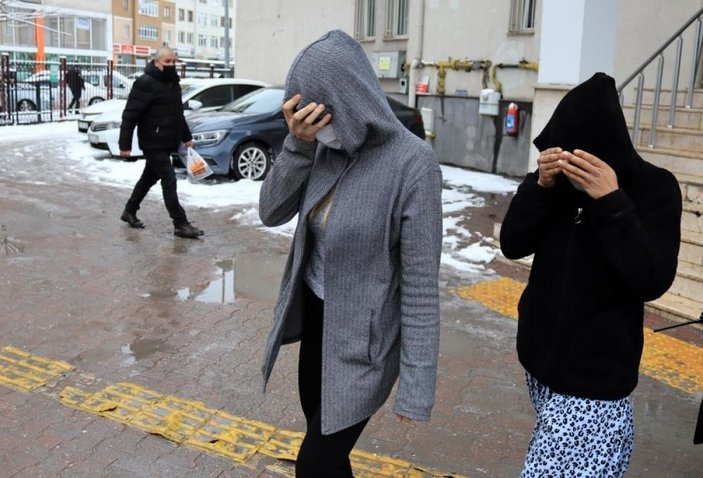 Kayseri'de hırsızlık yapan 5 kadın yakalandı