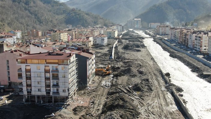 Bozkurt, sel felaketinin ardından yeniden inşa ediliyor