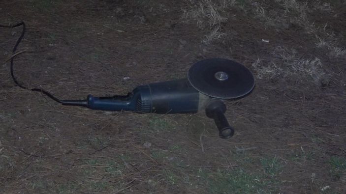 Kırıkkale'de hırsızlar, hastane önündeki banka ATM'sini soymaya kalkıştılar