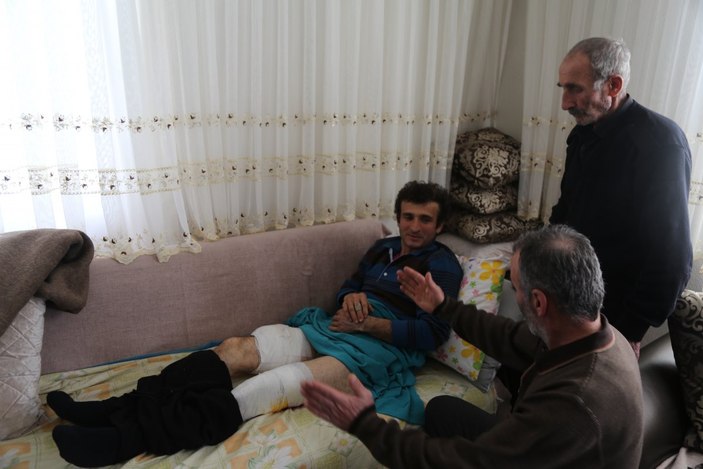 Artvin'de işitme engelliye ayı saldırdı