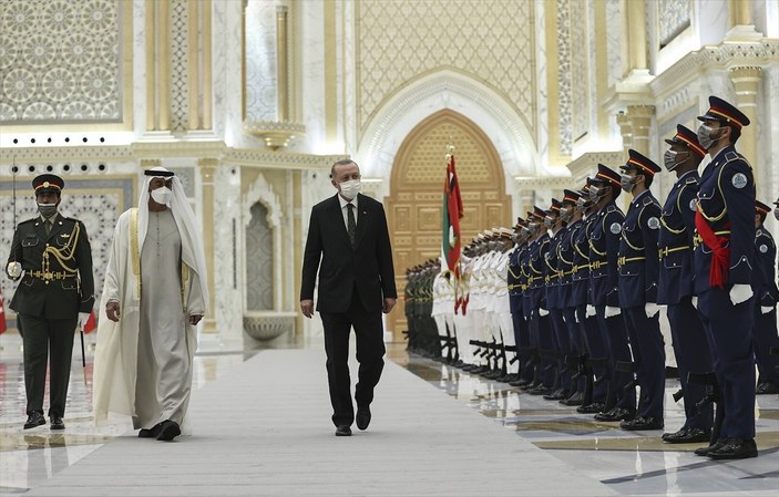 Cumhurbaşkanı Erdoğan, Birleşik Arap Emirlikleri'nde