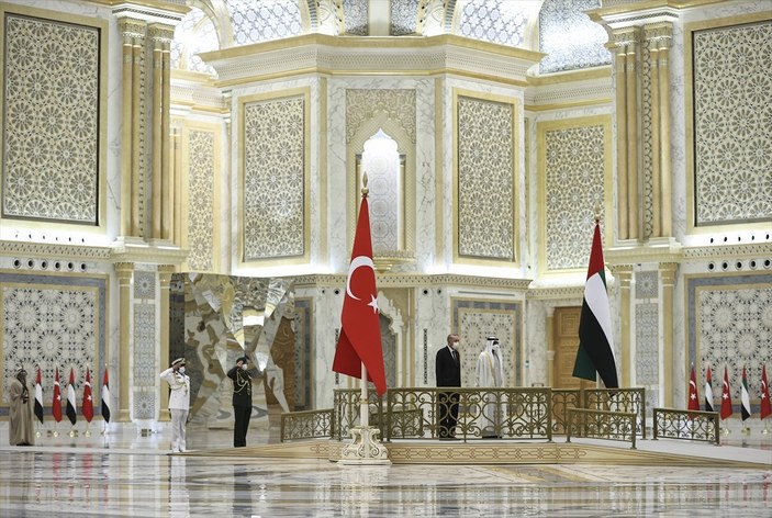 Cumhurbaşkanı Erdoğan, Birleşik Arap Emirlikleri'nde