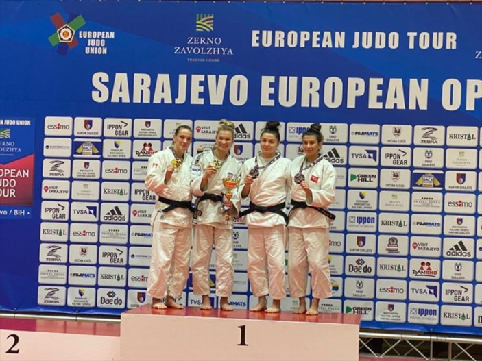 Avrupa Açık'ta milli judoculardan 3 madalya