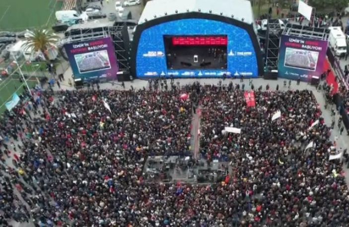 Kemal Kılıçdaroğlu, Buca Metrosu Temel Atma Töreni'ne katıldı