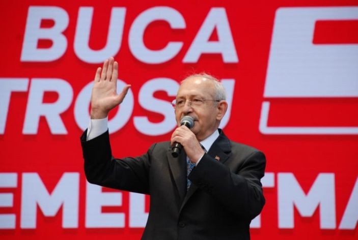 Kemal Kılıçdaroğlu, Buca Metrosu Temel Atma Töreni'ne katıldı