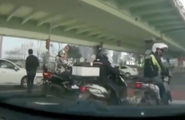 İstanbul'da makasçı sürücü polis takibiyle yakalandı