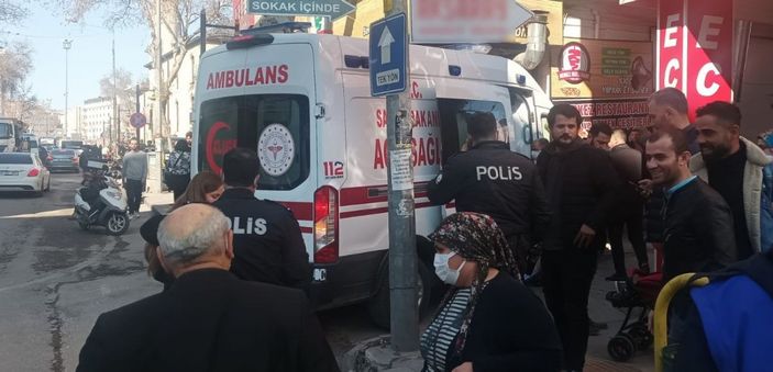 Adıyaman'da sokak ortasında darbedildi