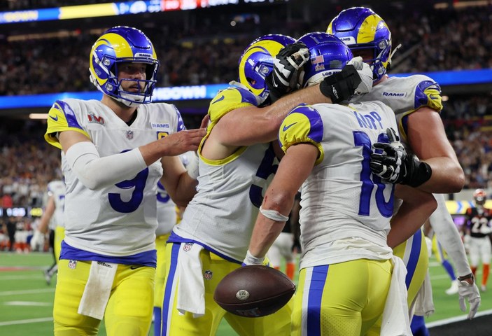NFL Super Bowl şampiyonu, Cincinnati Bengals'i yenen Los Angeles Rams oldu