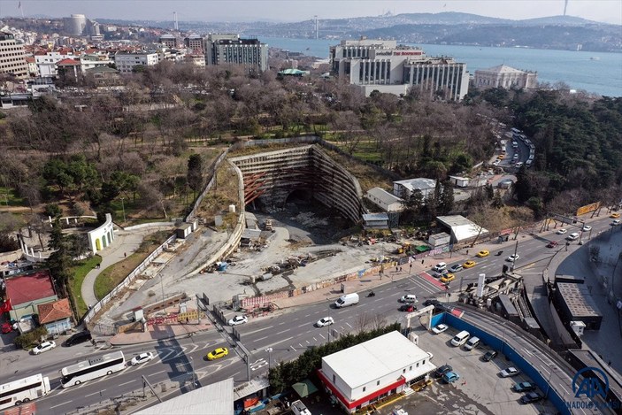 Dolmabahçe - Levazım Tüneli’nin atıl hali tepki topladı